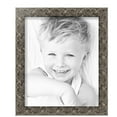 thumbnail image 2 of ArtToFrames 10" x 12" Silver Picture Frame, 10x12 inch Silver Wood Poster Frame (WOM-4993),  Pack, 2 of 7