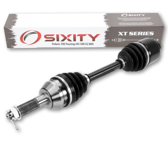 Sixity XT Rear Left CV Axle compatible with Polaris 700 Touring HO 500 X2 800 Sportsman 2010 2009 2008