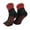 Black + Red Brim + Red Rubber, variant on Level 5 HPPE Anti Cut Anti Puncture Outdoor Hiking 5 Toe Crew Socks