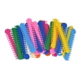 thumbnail image 1 of 40-Piece Pack Orthodontic Dental Ties: Colorful & Transparent Plastic Ligature Rings for Teeth Alignment, Safe Oral Use, Part of Dental Care Kit, Durable Material, Easy Identification & Tool Matching, 1 of 5