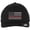 Black Thin Red Line, variant on Thin Red Line USA Flag Hat American Flag FLEX FIT Fitted Baseball Cap | Support & Honor Firefighters (NavyBlueThinRedLine, Small-Medium)