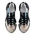 thumbnail image 6 of 2024 Seashell On The Beach Women Or Men Lace Up Flat Sneakers Female Mesh Walking Footwear, 6 of 8