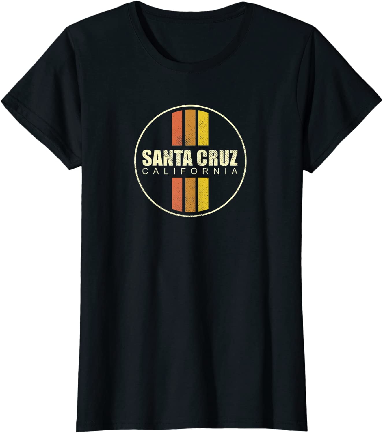 Retro Santa Cruz California TShirt