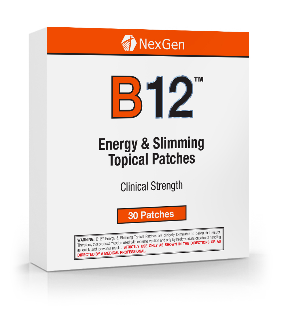B12 Topical Patches Increase Energy, Focus, and Well Being with B12