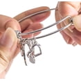 thumbnail image 3 of 2021 Graduation Gift Bangle Bracelet HTOOQ Congrats Grad Stainless Steel Jewelry for Graduates - -, 3 of 7
