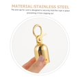 thumbnail image 4 of HUGFEGWE 5PCS Rope End Stopper Cord End Caps with Hook, Lobster Claw Clasps, Cord End Caps Barrier Rope End Hooks for Crowd Control (Golden) U2537-16847, 4 of 9