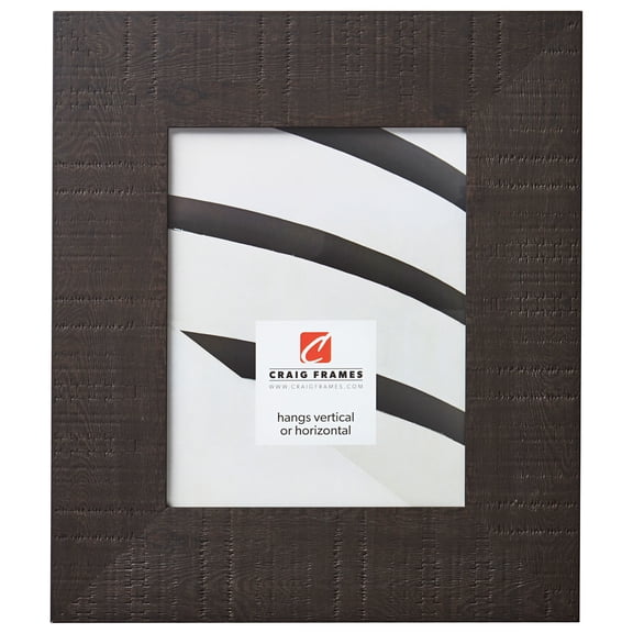 Craig Frames Chesterton, 19x25 inch Picture Frame, Dark Brown Oakwood