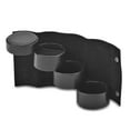 thumbnail image 2 of International 3 Level Black Leatherette Travel Jewelry Roll, T.P, 2 of 2