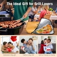 thumbnail image 7 of BBQ Blanket for Resting Meat, 21 Inch Reusable Insulated Bag with Wide Mouth for Brisket/Beef/Pork Shoulder/Turkey, Smoker Grilling Accessories, BBQ Gifts for Men, 7 of 7