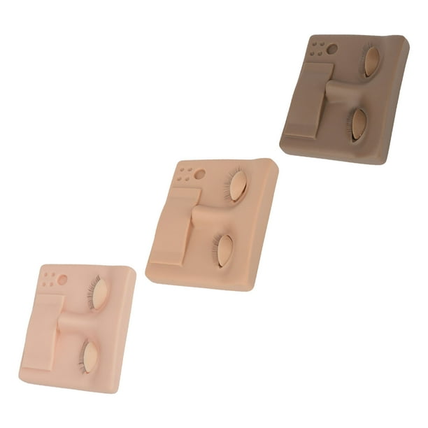 Cabeza de maniquí de pestañas multifuncional, cabeza de maniquí de 3 piezas Cabeza de maniquí de párpados extraíbles multifuncional Cabeza de maniquí de párpados multifuncional Calidad inigualable