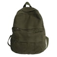 thumbnail image 1 of Mochilas escolares simples para mujer, mochila de viaje informal Vintage para mujer, mochila (verde) Likrtyny  Para Estrenar, 1 of 9