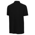 thumbnail image 3 of Men's Antigua Black New York Knicks St. Patrick's Day-Era Polo, 3 of 4