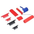 thumbnail image 4 of Rubber Wood Graining Tool Handheld Wood Texture Pattern Roller for DIY Wall Floor Decoration, 4 of 14
