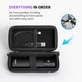 thumbnail image 3 of ORICO Portable Solid State Drive Case for M.2 NVMe/SATA SSD Enclosure, Electronic Organizer, Carrying Case, M.2 SSD Protector Storage Holder for USB Cable, SD TF Card, Flash Drive-HXM04, 3 of 8
