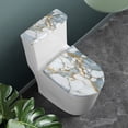 thumbnail image 2 of HELLHERO Comfortable and Practical Bathroom Seat Covers Universal Stretch for Bathroom, 2 of 8