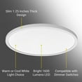 thumbnail image 5 of Koda LED Ceiling Light with Adjustable Color 15 in Warm White Light, 5 of 5
