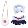thumbnail image 2 of Ropa de peluche suave para muñecas, juguete de simulación, diadema, sombrero, atuendos, lindos patos de peluche Inclinarse, 2 of 6