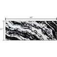 thumbnail image 2 of Chesapeake Marble Micro Knitted Bath Runner - 22"X60" - Grey, 2 of 6