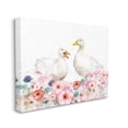 thumbnail image 4 of Stupell Industries Ducks & Pastel Flowers Animals & Insects Painting Gallery Wrapped Canvas Art Print Wall Art, 30 x 24, 4 of 8