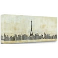 thumbnail image 2 of Tangletown Fine Art 'Eiffel Skyline' Print on Wrapped Canvas, 2 of 2