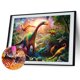 thumbnail image 1 of 5D bricolaje completo taladro diamante pintura dinosaurios punto de cruz bordado mosaico Likrtyny decoración de arte, 1 of 8
