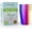 UV Rainbow, variant on Stainless Steel Kids Cups 8 oz - Stainless Steel Small Children Cups for Home & Outdoor Activities, BPA Free Unbreakable Premium Stackable Metal Drinking Glasses (4-Pack) - Rainbow Colorful Finish