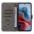 thumbnail image 2 of For Motorola Moto G34 5G Magnetic Phone Case RFID Blocking Leather Cover - Black, 2 of 5
