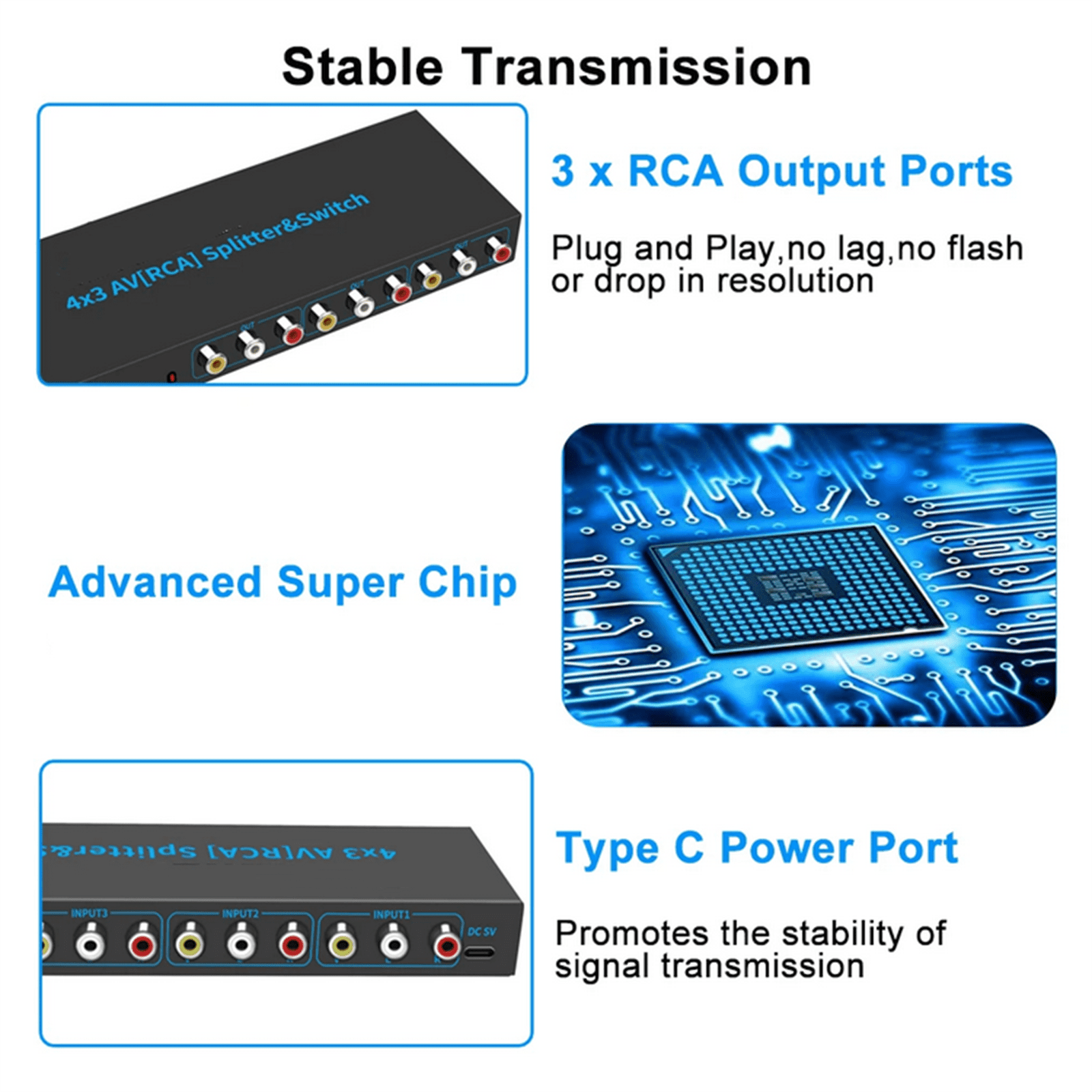 DP KVM USB Switch Switch Between 2 Computers with 1 Set of Keyboard and Mouse, Supports High-Resolution Display USB 3.0