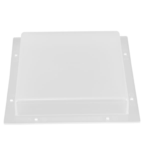 HOMEMAXS Weatherproof Doorbell Cover for Protection White Plastic Durable Construction 6.5x4.5 Inches