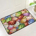thumbnail image 3 of Easter Door Mat Decorative Front Door Mat, Non-Slip Rubber Easter Welcome Decorative Doormat, Colorful Easter Eggs Rabbit Bunny, Easter Outdoor Floor Mat, 15.7"x23.6", 3 of 3