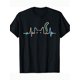 thumbnail image 1 of Men's Heartbeat Cat Graphic T-Shirt - Soft Cotton, Short Sleeve, Round Neck, Casual & Stylish for Casual Attire, Parties, and Outdoor Activities, Party Graphic Tee | Casual Round Neck | Soft Cotton S, 1 of 6