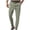 Light Green, variant on Casual Pants for Men, Men Solid Casual Loose Button Up Pants European Straight Leg Business Comfortable Trousers Khaki M