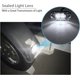 thumbnail image 3 of Paquete de 4 luces LED de posición laterales, delanteras y traseras, universales de 12 V y 24 V, para coche, camión, remolque, color blanco., 3 of 5