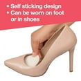 thumbnail image 5 of Metatarsal Felt Foot Pad - 2 Plastic Foot Cushions, Lightweight and Durable, 10x8x0.4in, Comfortable Shoe Insoles for Daily Use, Home or Travel, Christmas, Birthday Gift Easter, Makeup Organizers, 5 of 9