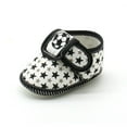 thumbnail image 3 of Newborn Baby Girl Shoes Bowknot Toddler Anti-Slip Prewalker With Magic Tape, 3 of 5