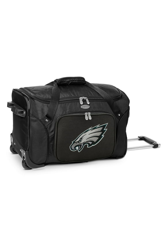 MOJO Black Philadelphia Eagles 22" 2-Wheeled Duffel Bag