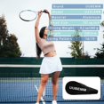 thumbnail image 4 of Tennis Rackets 2 Players Recreational for Adult,Lightweight Tennis Racquets for Beginner Student Training,Tennis Racket Set with Carrying Cover Bag,Grip Tapes,Tennis Balls (White/Blue -2 Rackets Set), 4 of 4