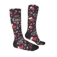 thumbnail image 3 of Balery Merry Christmas Fun Novelty Socks Men'S Women'S Crew Socks Funny Crazy Novelty Socks Quirky And Cool Socks, 3 of 9