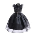 thumbnail image 1 of Conjunto de collar con corona para niños, accesorios de vestir negros iguales a los de la ropa de cosplay, 1 of 6