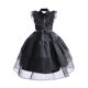 thumbnail image 1 of Conjunto de collar con corona para niños, accesorios de vestir negros iguales a los de la ropa de cosplay, 1 of 6