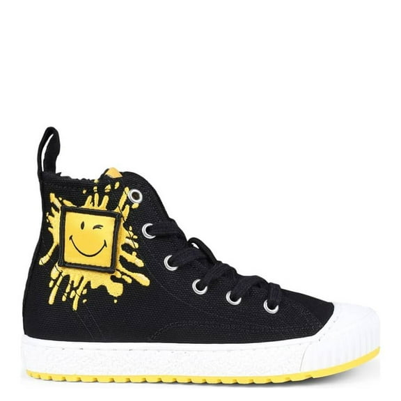 Little Marc Jacobs Boys Smile Print High-Top Sneakers, Brand Size 31 (13.5 Kids)