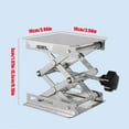 thumbnail image 4 of Bsvklp Elevador Mesa Laboratorio Manual Elevador Mesa Soporte Gato Laboratorio Ajustable (100 * 100), 4 of 8