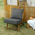 thumbnail image 4 of YEERSWAG 46.5x24x5.75 inch Outdoor Deep Seat Cushion Set,Water Repellant,Fade Resistant Patio Chair Cushion for Outdoor Patio Furniture, 4 of 12