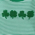 thumbnail image 4 of Hessimy Newborn Baby Boy Summer Outfit Bow Smocked Bubble Romper Doll Collar Plaid Bodysuit Fly Sleeve Jumpsuit Clothes,Trendy(Green,0-3 Months), 4 of 6
