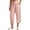 Pink, variant on Tnhcen Women's Solid Color Cropped Pants Side Contrast Stripe Drawstring Waist Casual Capris Pants with Pockets Pre-Shrunk Cotton-Linen Like Fabric S-2XL