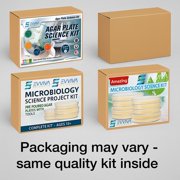 Amazing Bacteria Science Kit - Prepoured Agar Plates Kit - Science Project Kit - Outstanding Performance - Science Project Experiment Ebook Included - Have Fun Learning Microbiology Now