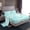 Gold Cyan, variant on Homewish Aesthetic Marble Twin Sheet Sets,Ink Fluid Desgin Twin Fitted Sheet,Gold Cyan Flat Sheet For Teens,Breathable Bedroom Decor,3pcs