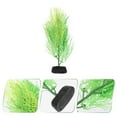 thumbnail image 1 of AURARMLET Fish Tank Simulation Water Plant Ornament Green Plastic 1Set, 1 of 7