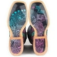 thumbnail image 5 of Women's Tin Haul Chevron Boots With Eagle Sole Handcrafted Purple, 5 of 5