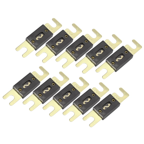 Unique Bargains ANL Fuse 60A Audio Fuse for Car Truck Motorcycle Boat Audio CDs (Set of 10)